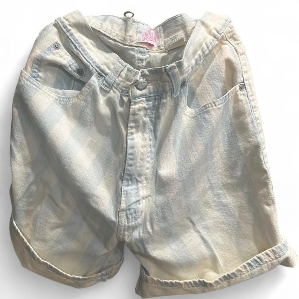 WOMENS RETRO STRIPED 90'S SHORT‎ SIZE 5